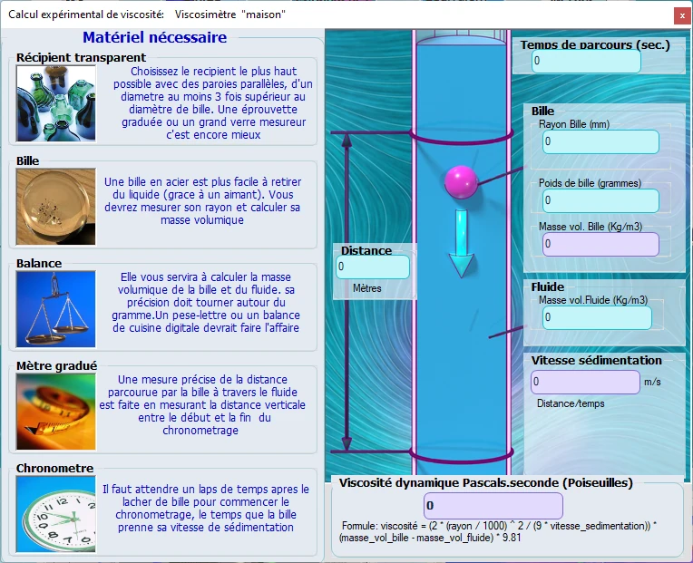 viscosité dynamique cinematique fluides
