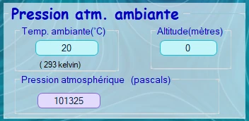 pression atmospherique